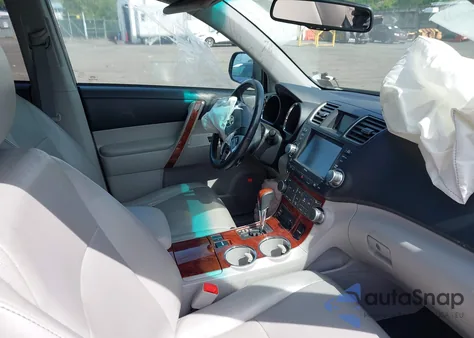 2012 Toyota Highlander Limited from USA, damaged, VIN 5TDYK3EH7CS053597